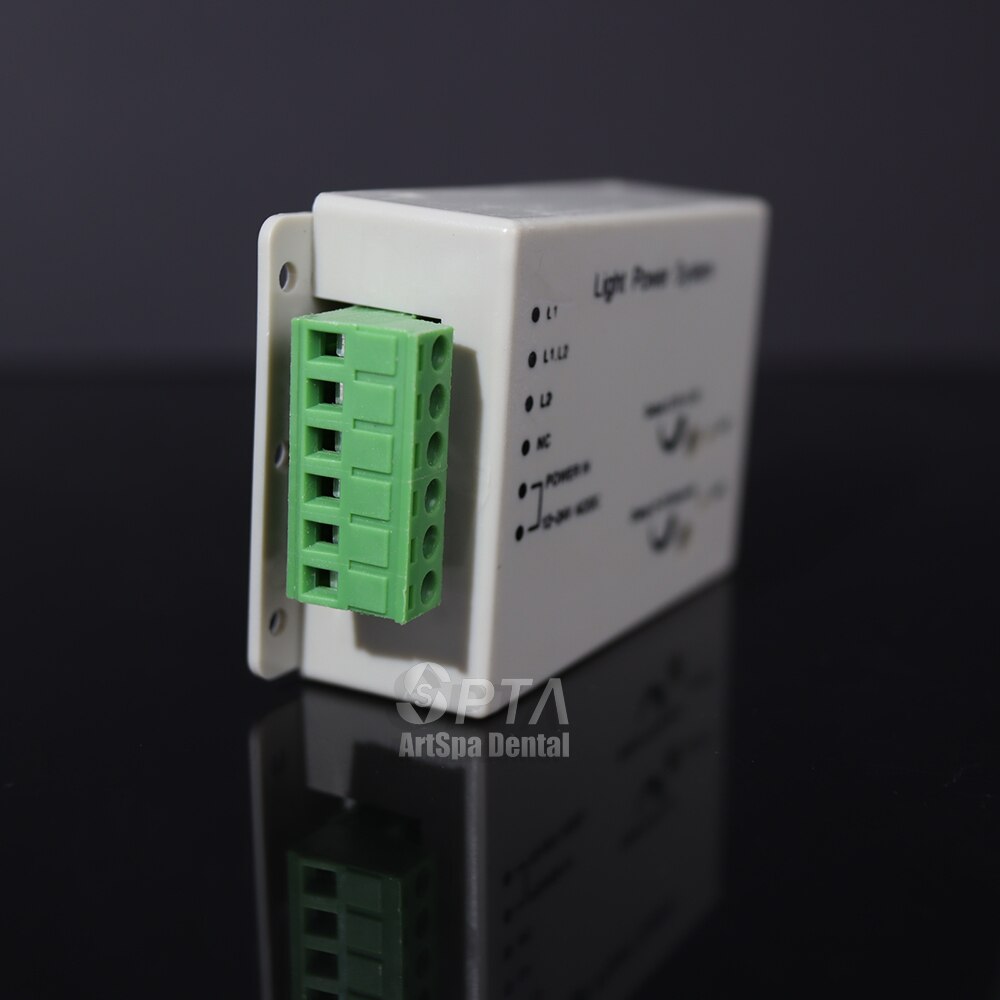 Dental Control Box Fiber Optic high speed Handpiece Light Power control box 12-24V