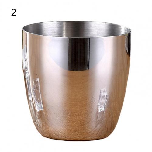 240/300ml Water Cup Large Opening Anti-shock Stainless Steel Home Wear-resistant Bear Juice Cup for Kitchen Drinkware: 2