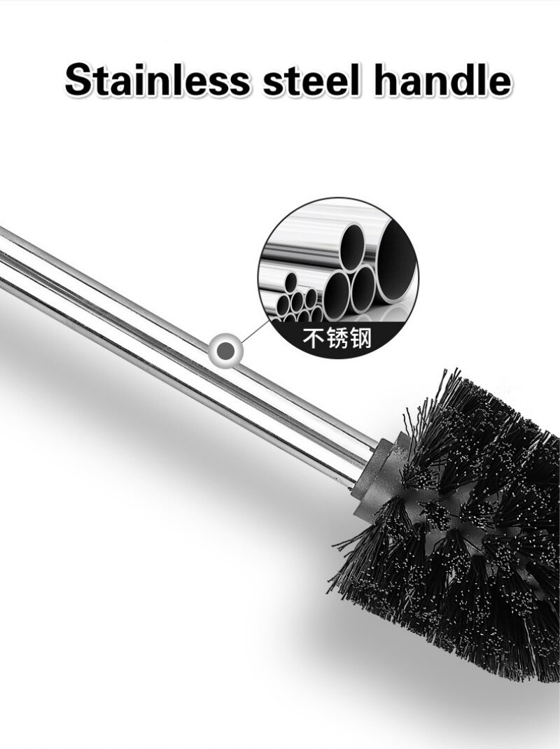 TPR szczotka główka szczotki robić wc bez martwych narożników domowa półka robić zawieszenia na ścianie zestaw szczotek toaletowych kreatywna łazienka silikonowa