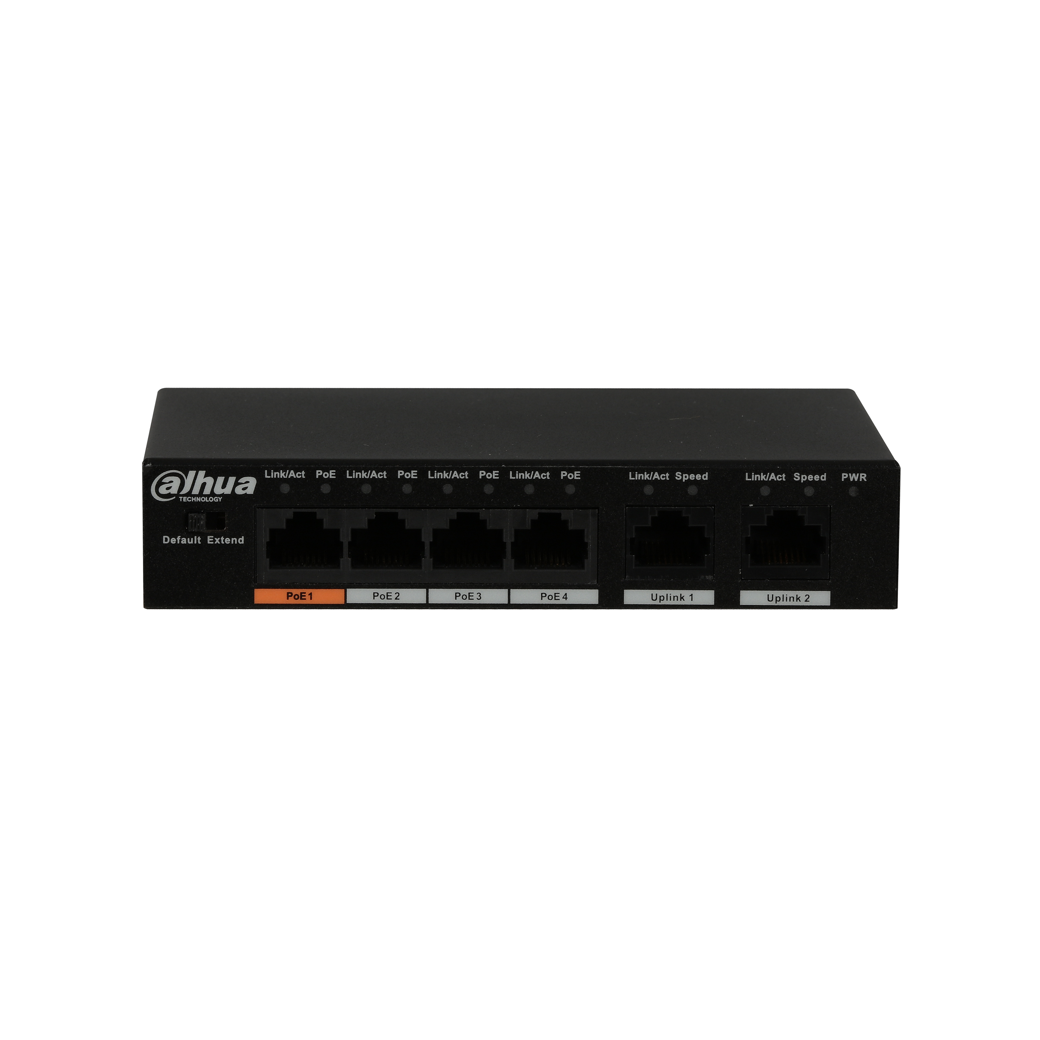 Dahua POE Switches PFS3006-4ET-60 4-Port Fast Ethernet PoE Switch Support 802.3af 802.3at POE POE+ Hi-PoE Camera Power Original