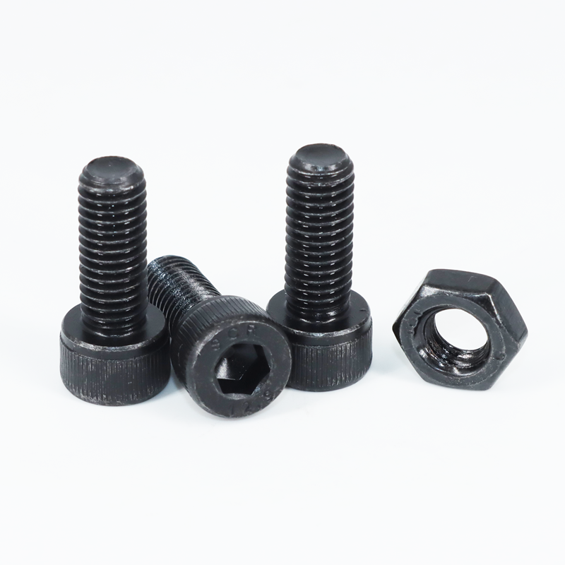 M2 M2.5 M3 M4 M5 M6 Hex Socket Head Cap Set Allen Screw DIN912 Black 12.9 Grade Carbon Steel Screws Nuts Bolt Washer Assortment