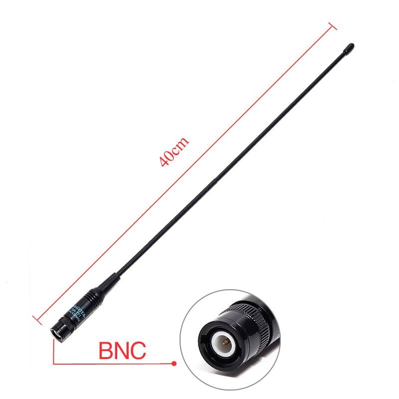 Nagoya NA-771 BNC double bande douce 144/430MHz antenne pour Baofeng Yaesu TYT Wouxun talkie-walkie Radio accessoires
