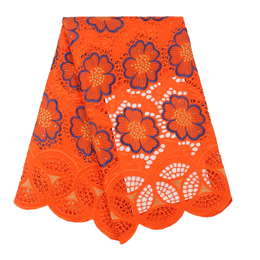 latest swiss voile lace african lace fabric nigerian lace fabrics for wedding tissu african broderie sewing YA3433B-1