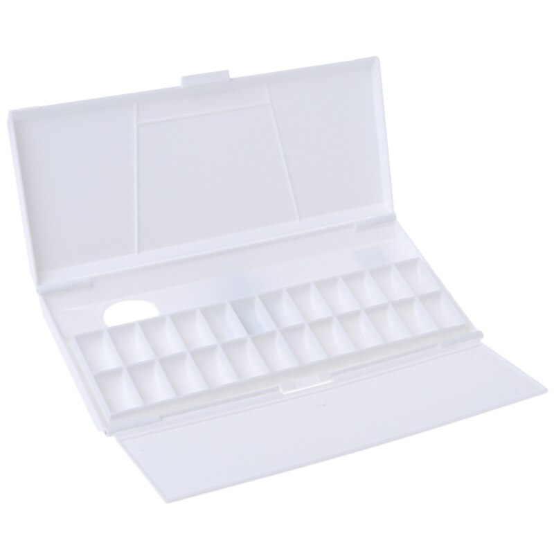 Aquarelle peinture Palette 24 grille Art plastique Palette Art fournitures