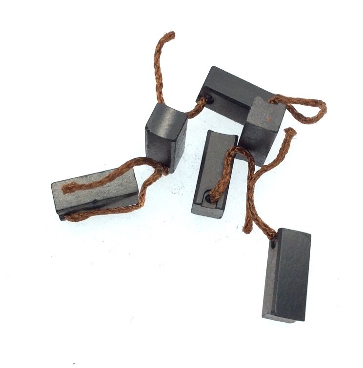 9 stuks koolborstels voor elektrische kachelventilatoren voor auto's 8 x 8 x 20mm