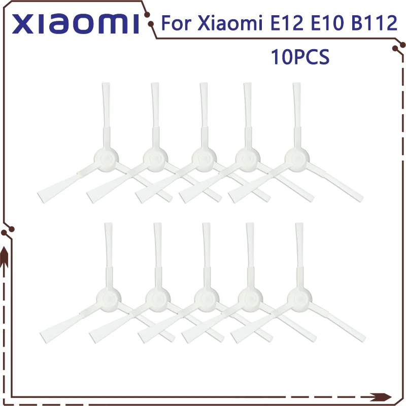 For Xiaomi Vacuum cleaner S20 E12 E10 B112 sweeping robot vacuum cleaner main brush side brush mop cloth HEPA filter spare parts: light green