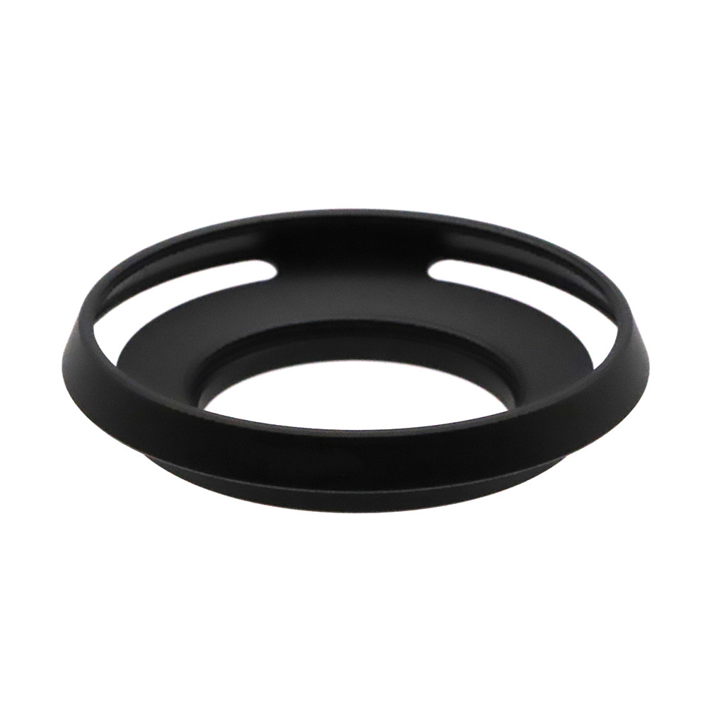 Camera Lens Hood Metal Vented 37mm 40.5mm 43mm 46mm 49mm 52mm 58mm 82mm Screw-in Protector: 58mm