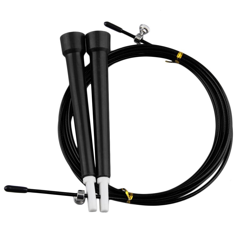 Jump Skipping Ropes Cable Steel Wire Adjustable Fast Speed ABS Handle Flexible Jump Ropes Crossfit Training Boxing Sports Exerci