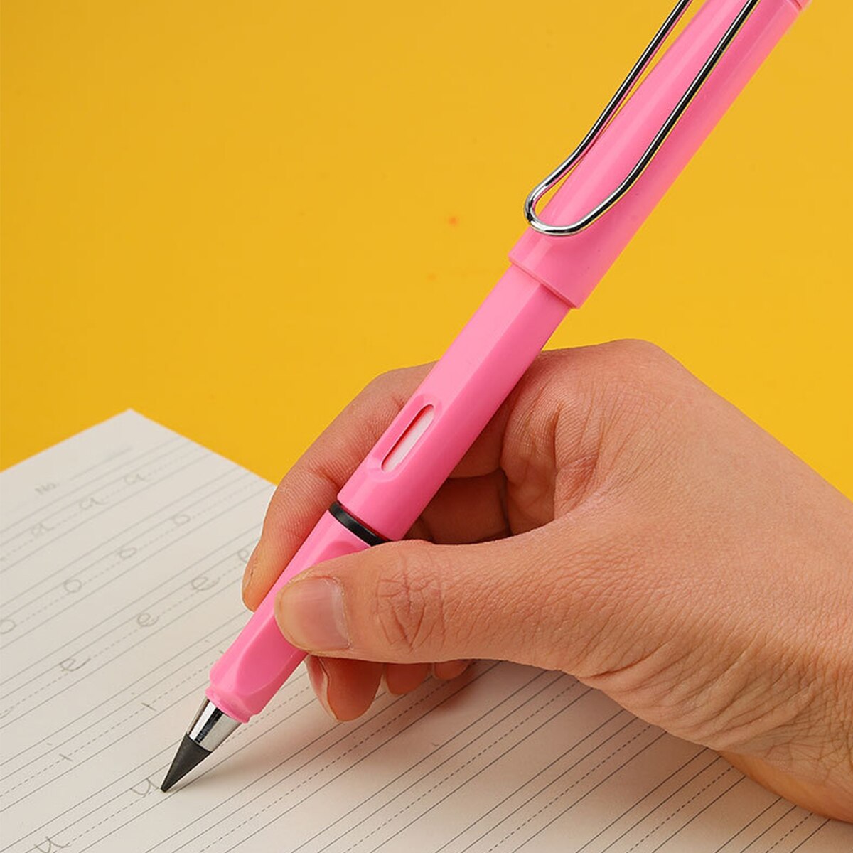 6 Pcs Inkless Pencils Excellent Useful Perpetual Pencil Reusable Pencil for Students Painting Writing