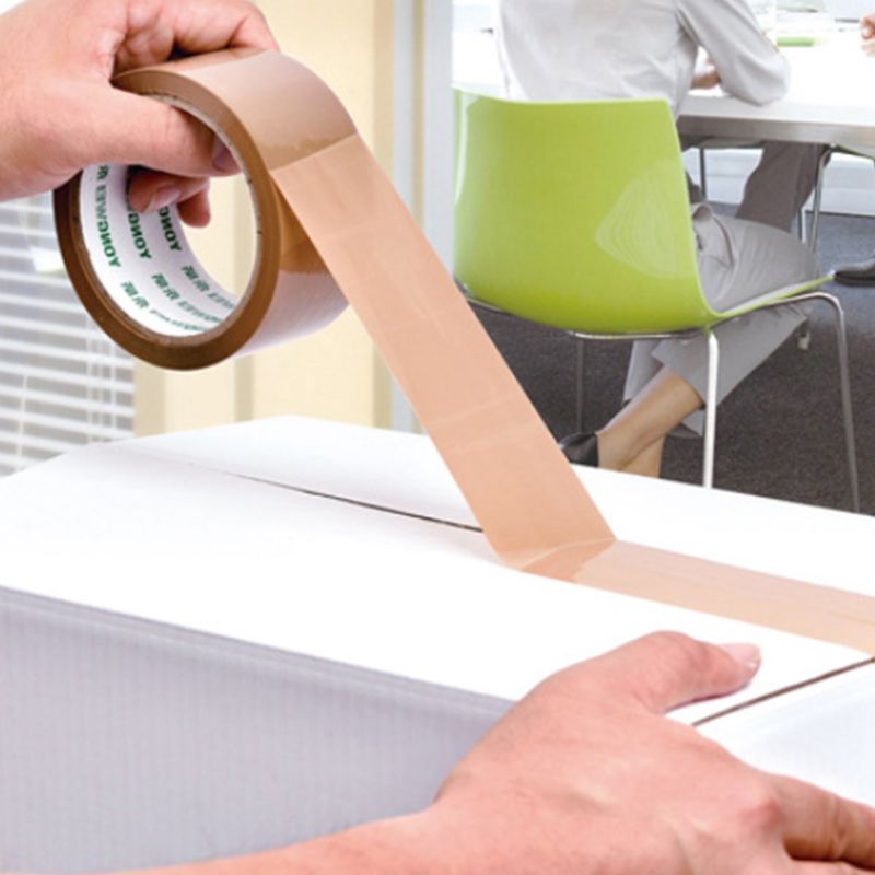 Strong Heavy-Duty Industrial Box Packaging Tape for Moving, Office, Storage No noise 45mm x 60 Meter Tape