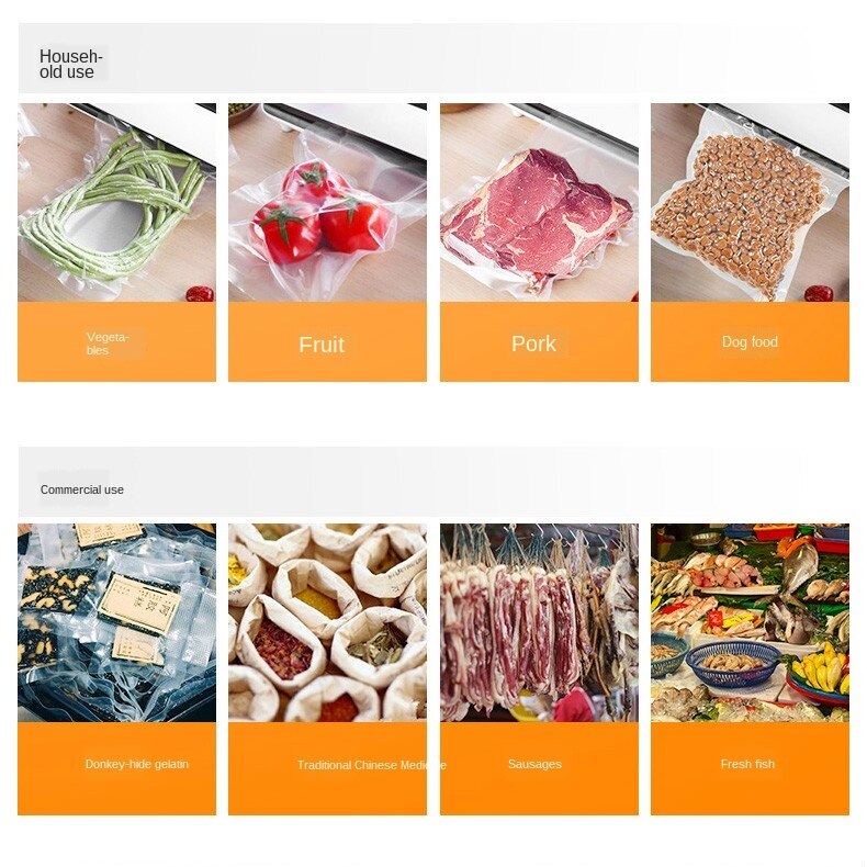 Vacuum sealing machine food vacuuming plastic machine mini small packaging machine household fresh-keeping machine