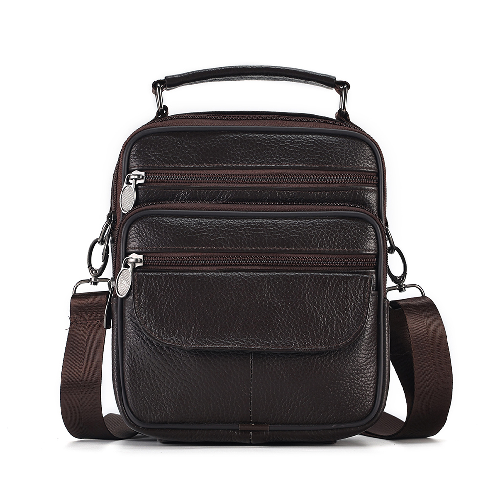 JOYIR hommes en cuir véritable sacs à bandoulière sac de messager pour homme sacs à bandoulière à la décontracté voyage sac à bandoulière sacs à main