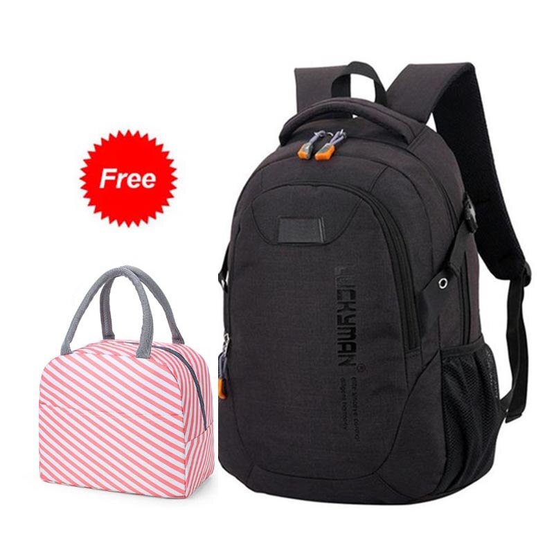 2020 novo anti-roubo saco de escola oxford pano impermeável mochila feminina criança moda sacos amarelo blackteen mochila para meninas: Black 0025