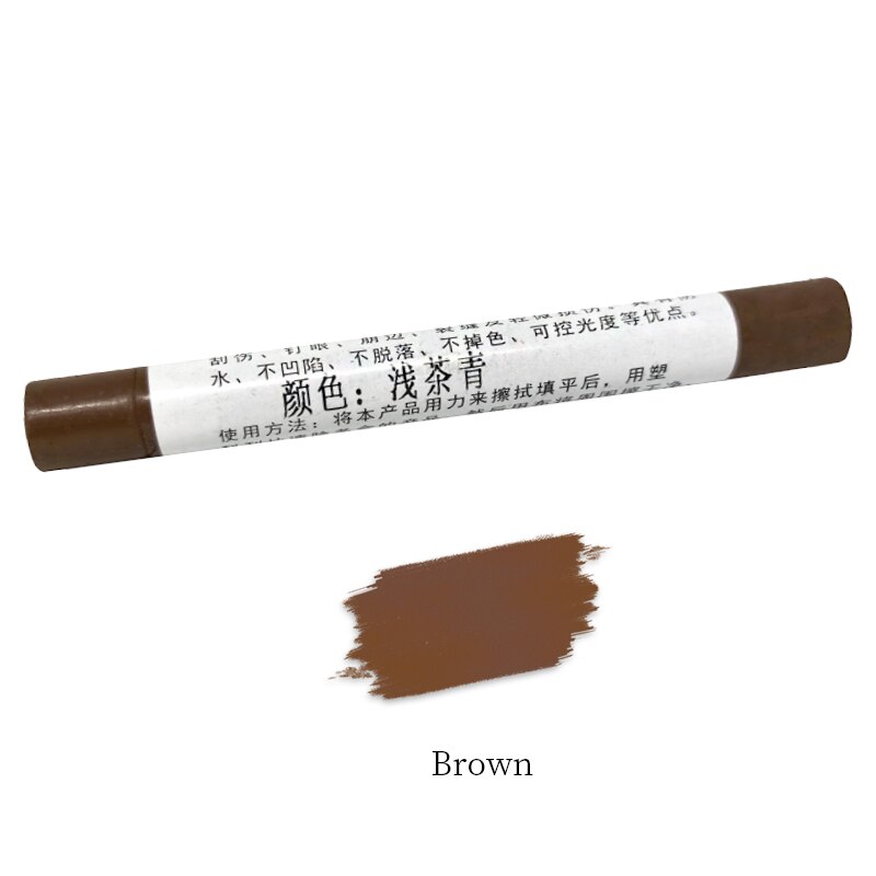 Scratch Repair pen Wax Wooden Furniture Floor Repair Pens Damaged Scratch Repair Crayons Repair Materials: 11