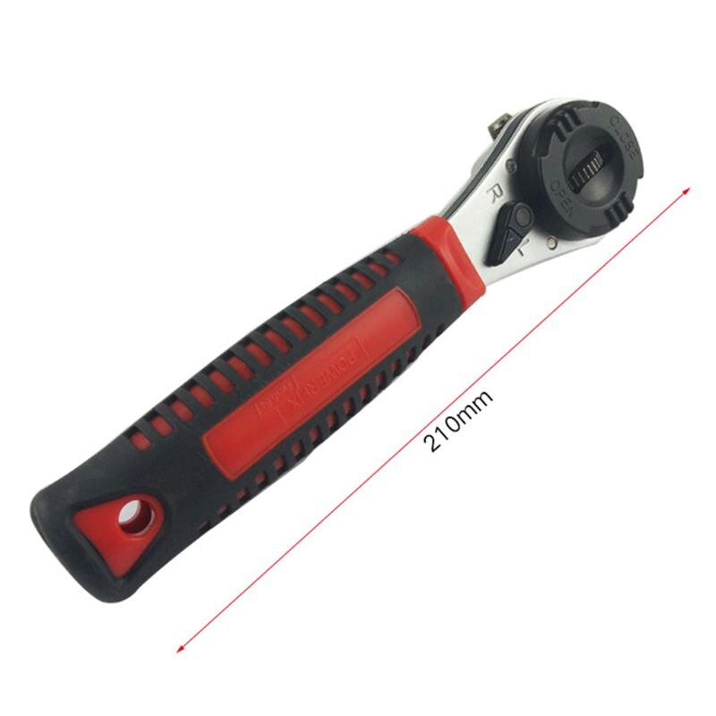 Einstellbar 6-22 Ratsche Multi-Funktion Auto Reparatur Quick Release Kombination Manuelle Spanner Tragbare Arbeiter Werkzeug