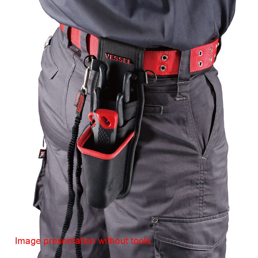 VESSEL couteau utilitaire remplacement sphérique réparation boîte à outils peut être accroché sur la taille poudres sac NO.DAK-1 | DAK-2 | TPK-10 | TPK-20 | TPK-30