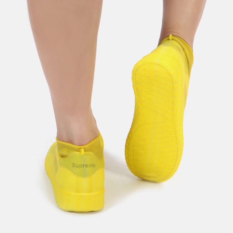 Siliconen Materiaal Unisex Schoenen Beschermers Regen Overschoenen Regen Laarzen Voor Indoor Outdoor Regenachtige Dag Waterdichte Schoen Cover