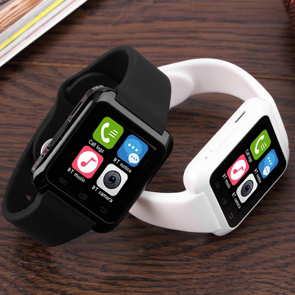 Più nuovo Orologio Intelligente U80 BT-notifica anti-Perso MTK Orologio Da Polso per il iPhone Samsung Telefono di sistema androide smartwatch