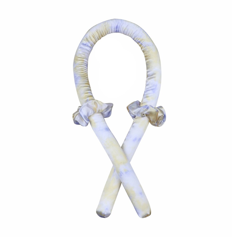 Heatless Curling Rod Headband No Heat Curls Ribbon Hair Roller Soft Shiny Spiral Wave Hair Curlers Sleeping Hairdresser Tool