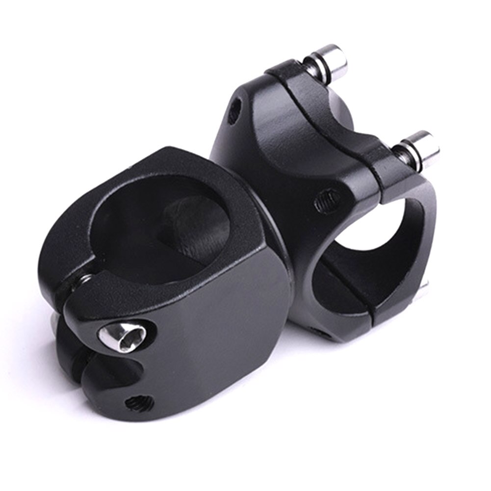 Replacement Accessories Practical Cycling Fixed Wear Resistant High Strength Universal Aluminum Alloy Durable Bicycle Stem: Black