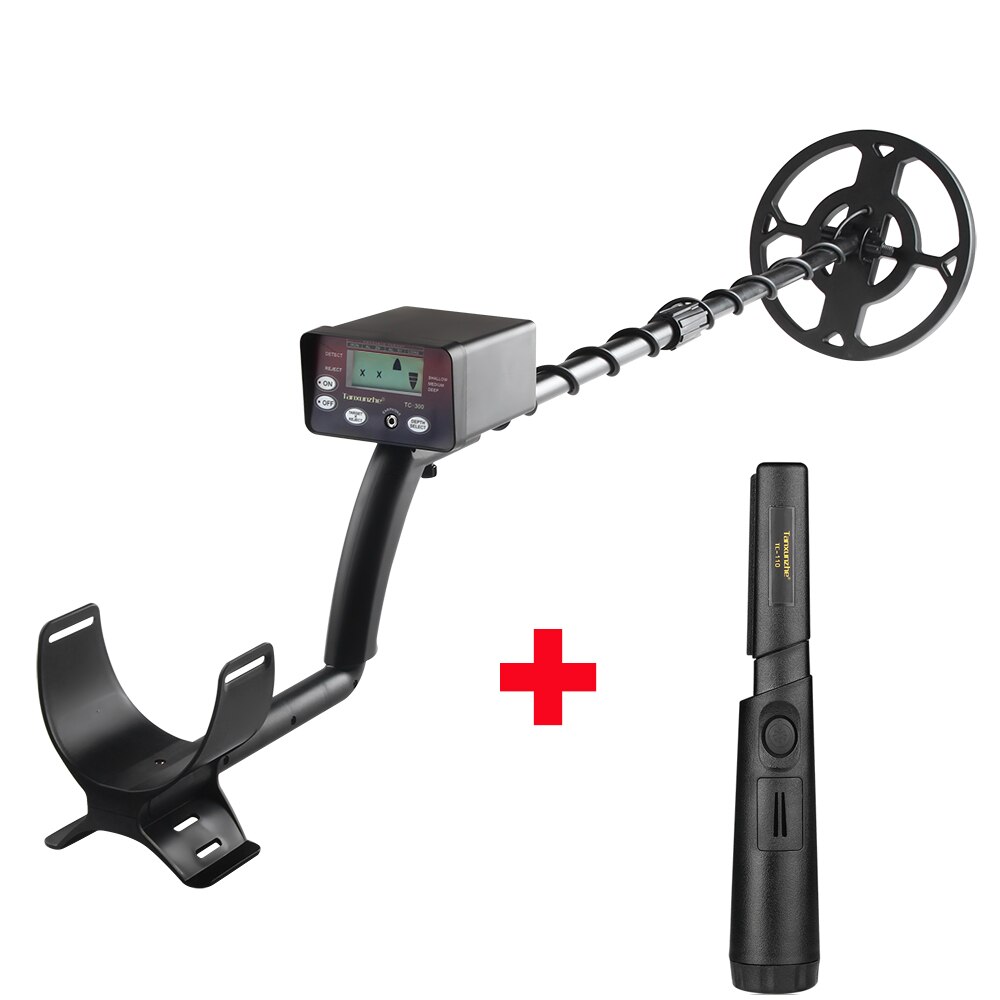 Metal Detector High Performance Underground Metal Detector TC-300 for Gold Digger Treasure Seeking Hunter