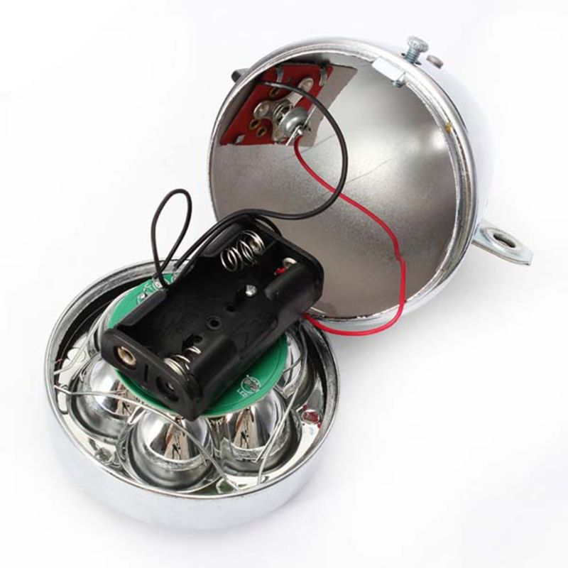 Luz delantera Retro para bicicleta, faro delantero para bicicleta, 7 LED Fixie,