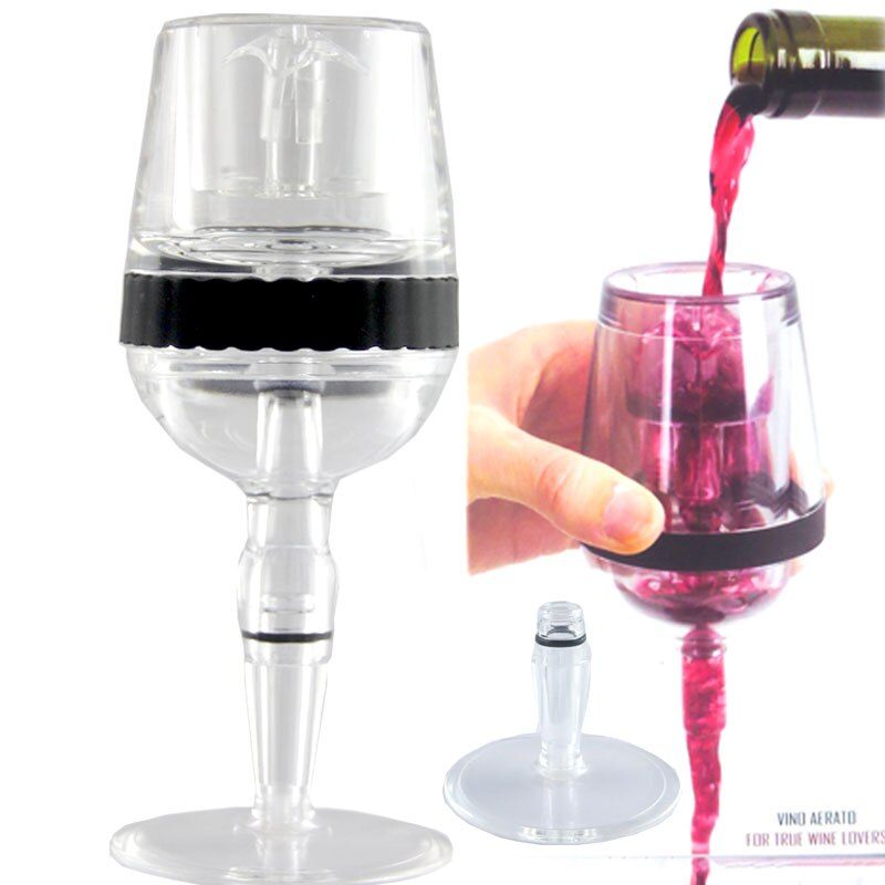 Wine Aerator Wine Pours Bar Tools Wine Decanter Vacuum Wine Stopper ...