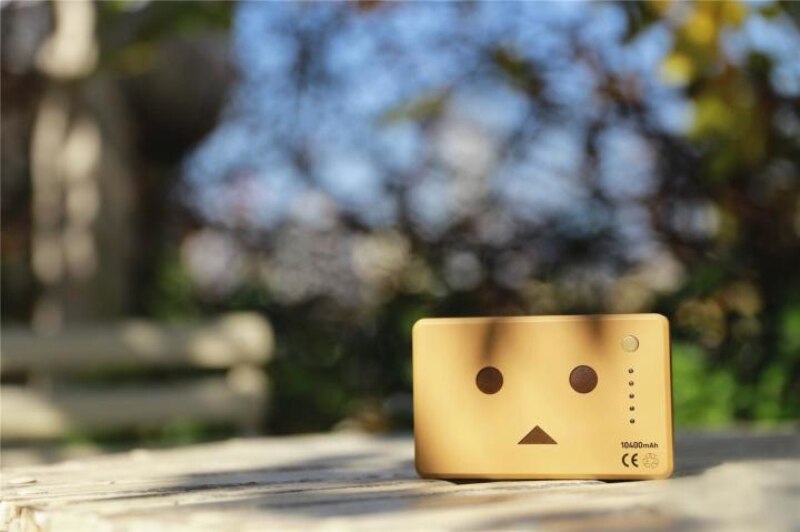 Japanese style Cheero Power Plus Danboard version 10400mAh Flavors Large capacity mobile power bank with Storage bag