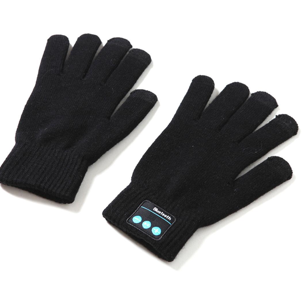 V4.2 Wireless Bluetooth Gloves Headset Call 75g Music Knitted Pair of Touch Screen Gloves