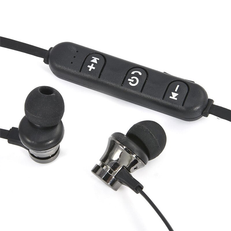 Magnetisk musik bluetooth øretelefon  xt11 sport kører trådløst bluetooth headset med mikrofon til iphone 8 x 7 xiaomi