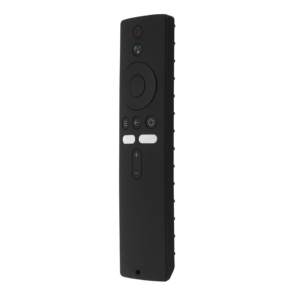 Silicone Remote Control Case For Xiaomi Mi Box S/4K/TV Mi Remote TV Stick Cover Anti-Slip Shockproof Protective Cover: Black