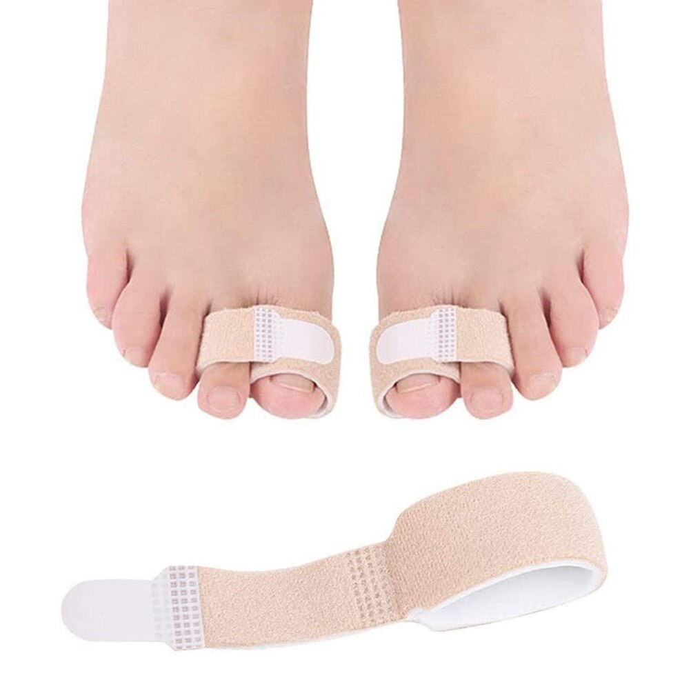 6Pcs Hammer Toe Straightener Tapes Hammer Toe Corrector Toe Wraps for Hammer Toes Overlapping Toes