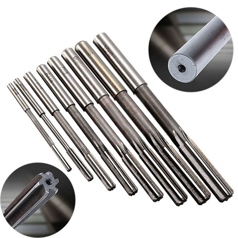High Precision HSS Straight Shank Machine Reamer Carbide Reamer With 3/4/5/6/7/8/9/10mm Shank