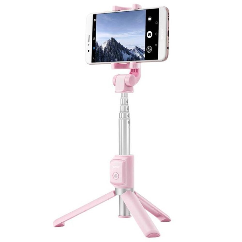 Huawei Honor wireless Selfie Stick Tripod Portable Bluetooth3.0 Monopod for iOS/Android/Huawei smart phone AF15: Red
