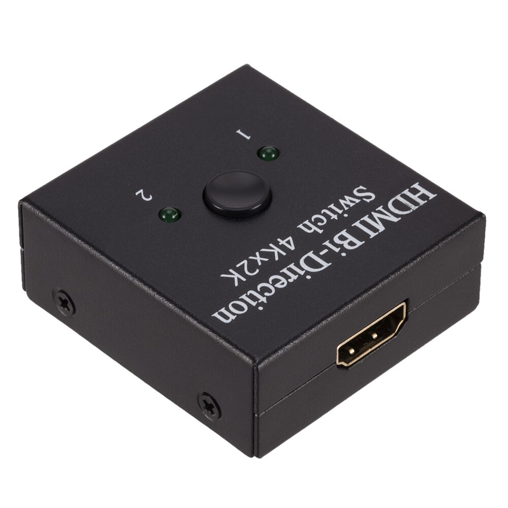 HDMI Splitter BI-Directional Switch 1 In 2 Out / 2 Input 1 Output for TV Monitor