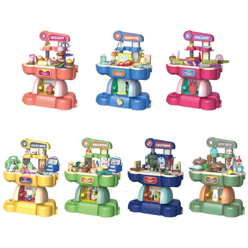 Outils de réparation interactifs, jeu de Simulation, maison de jeu de cuisine pour enfants, jouet de moto de Simulation