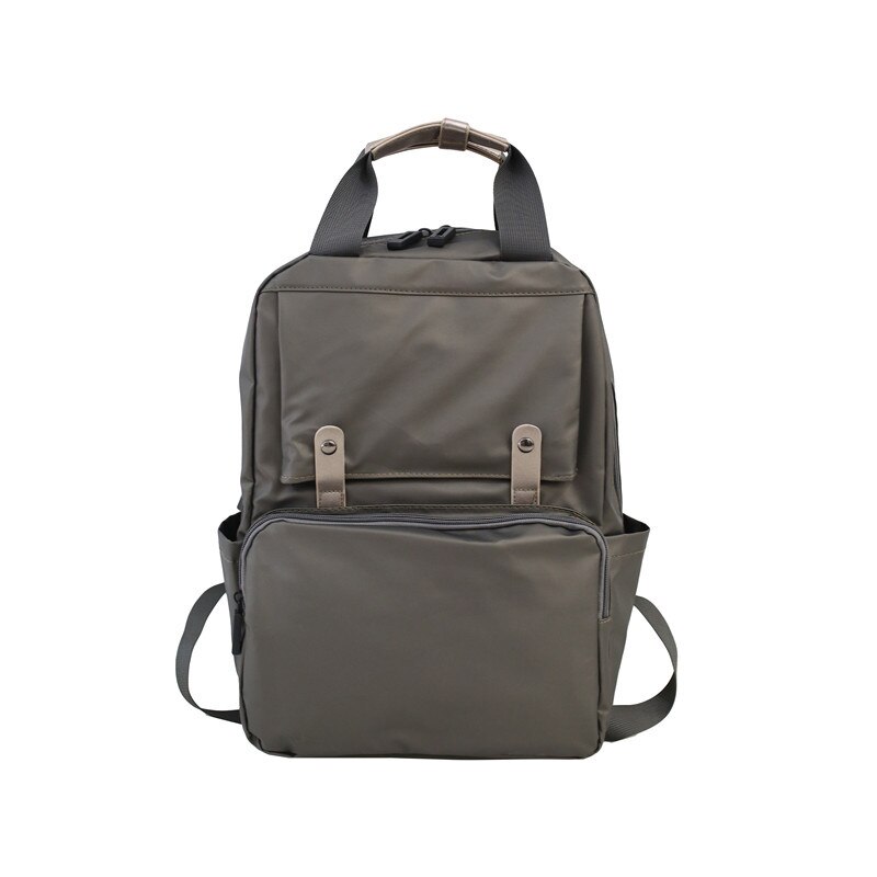 Rucksack männer Neue Fluss Junger Schüler Computer Tasche lässig Einfache Tragbare Oxford Tuch Rucksack: champagner