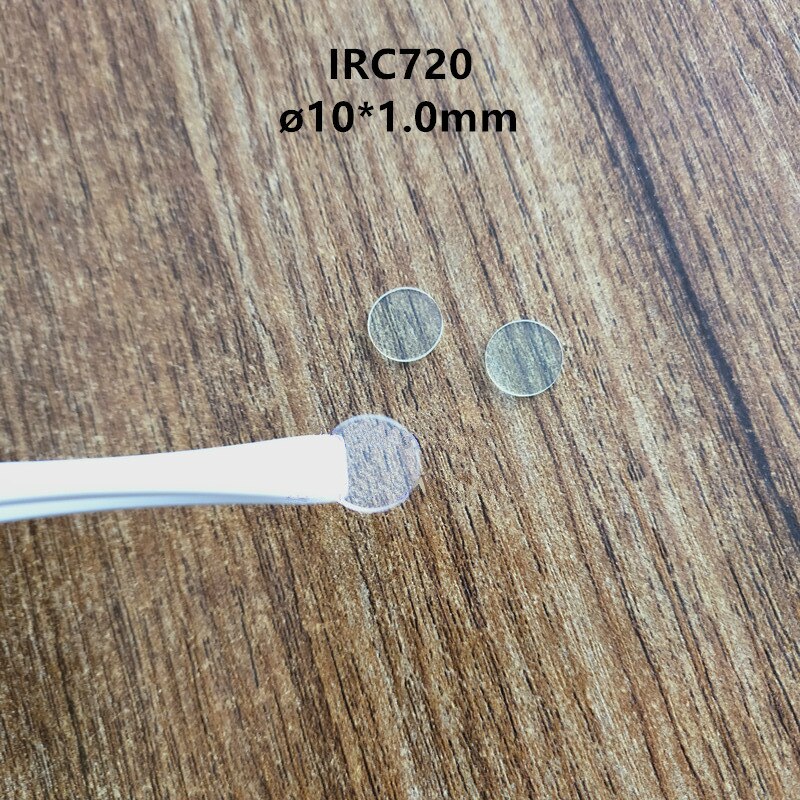 Hot10*1.0Mm Visible Light High Transmittance 720Nm Infrared Cut Filter Lens Irc720