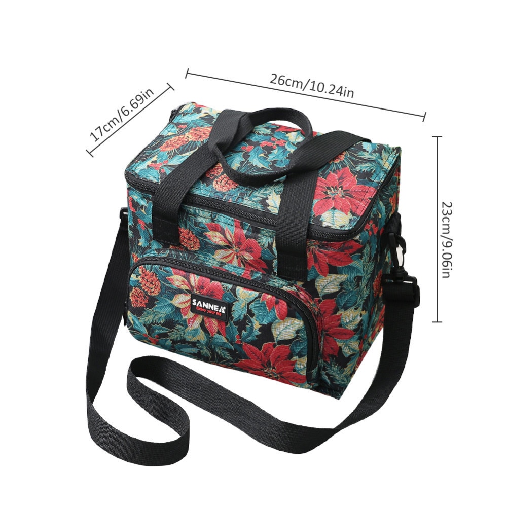 Männer Frauen Große Kapazität Tragbare Mittagessen Tasche Frisch Halten Box Isolierte Tote Wasserdicht Cool Reise Lebensmittel Mittagessen Lagerung Hand Taschen