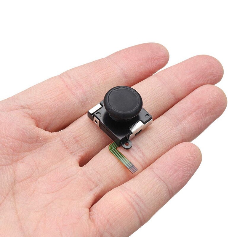 2-Pack 3D Replacement Joystick Analog Thumb Stick For Ns Switch Joy-Con Controller - Include Tri-Wing, Cross Screwdriver, Pry To