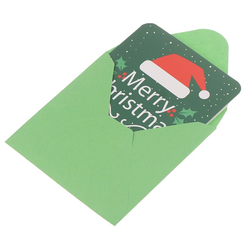 24pcs/lot Merry Christmas Greeting Cards Party Invitations Year Greeting Card Xmas Postcard for Party Suppilies