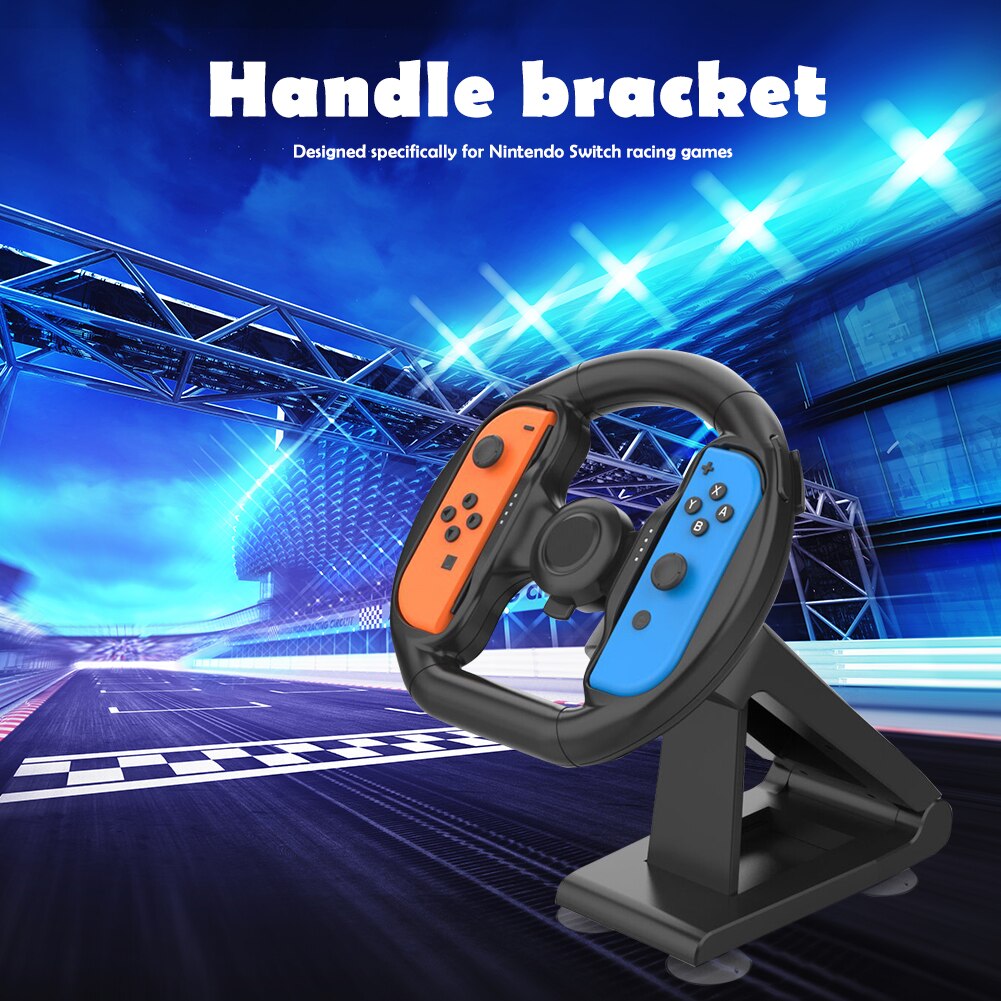 Controller Stuurwiel Attachment Voor Nintendo Schakelaar Racing Game Met Vreugde Con Elektronische Machine Spel Onderdelen