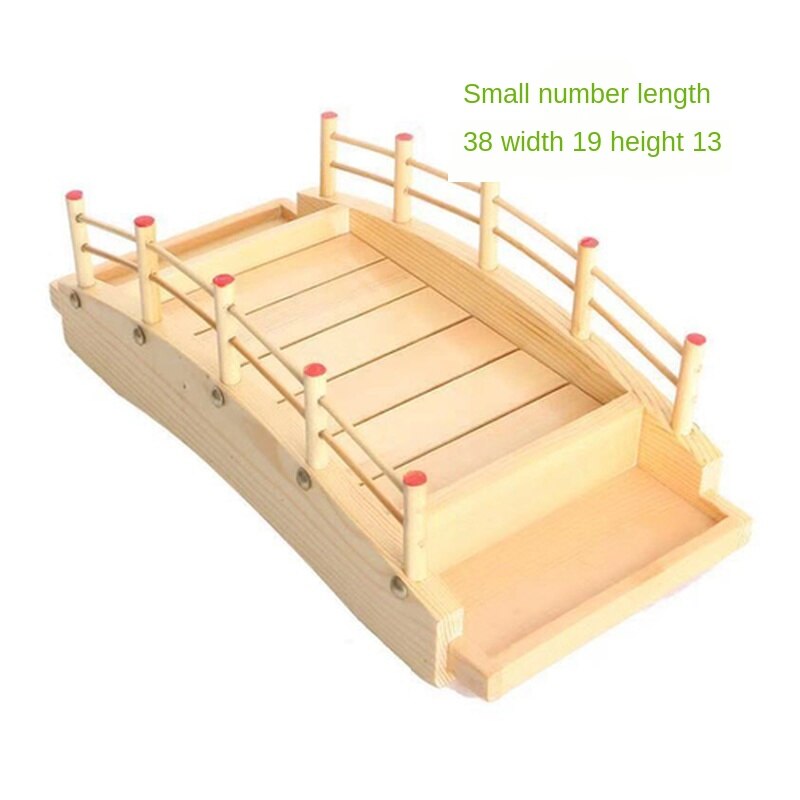 UTHCLO 1stuk Sushi Boot Plank Houten Serveerplateau Voor Sushi Sashimi