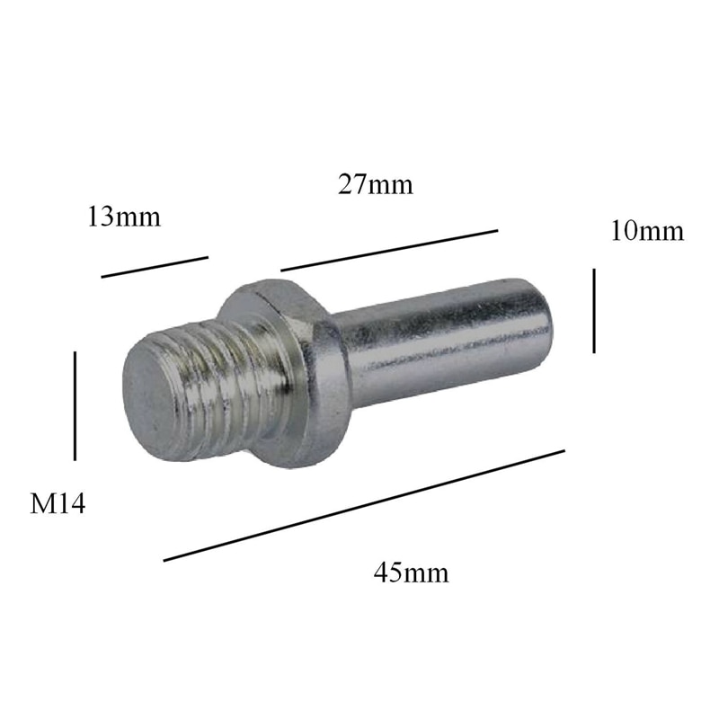 10-Piece Round Sanding Set with Padded and Drilled Adapter for Mixed Gravel Shackle 125Mm Sand Disc