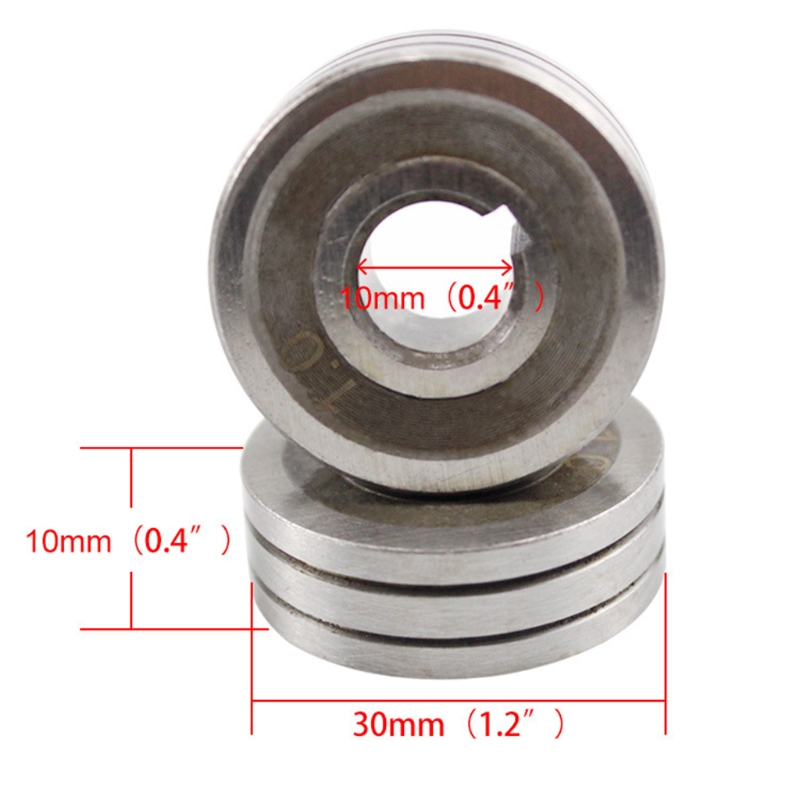 Durable Portable Welding Wire Feeding Guide Wheel Suitable for Electrical Work Used for Welding Wire Feeding Machine