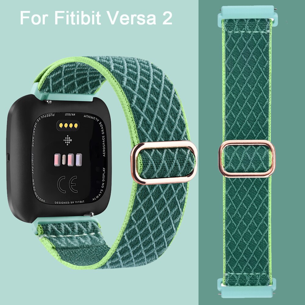 Nylon Band Für Fitbit Versa 2 Band Band Smart Uhr Replacment Armband Einstellbar Atmungs Armband Für Fitbit Versa 2