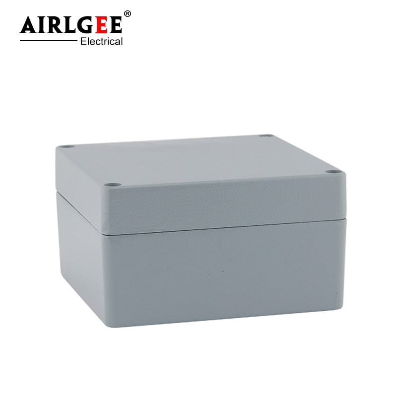 160*160*90mm aluminium waterdichte junction box schakelkast elektrische doos spuitgieten IP65 waterdicht elektrische aluminium