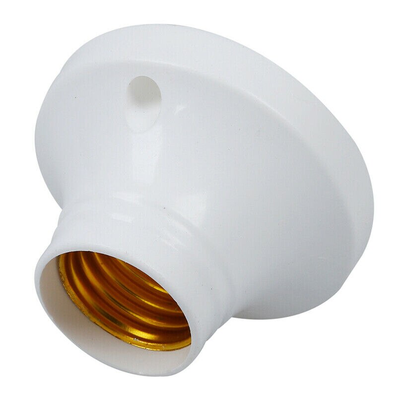 10 stk  e27 sokkel plast lys lampeholder sokkel  ac250v 6a