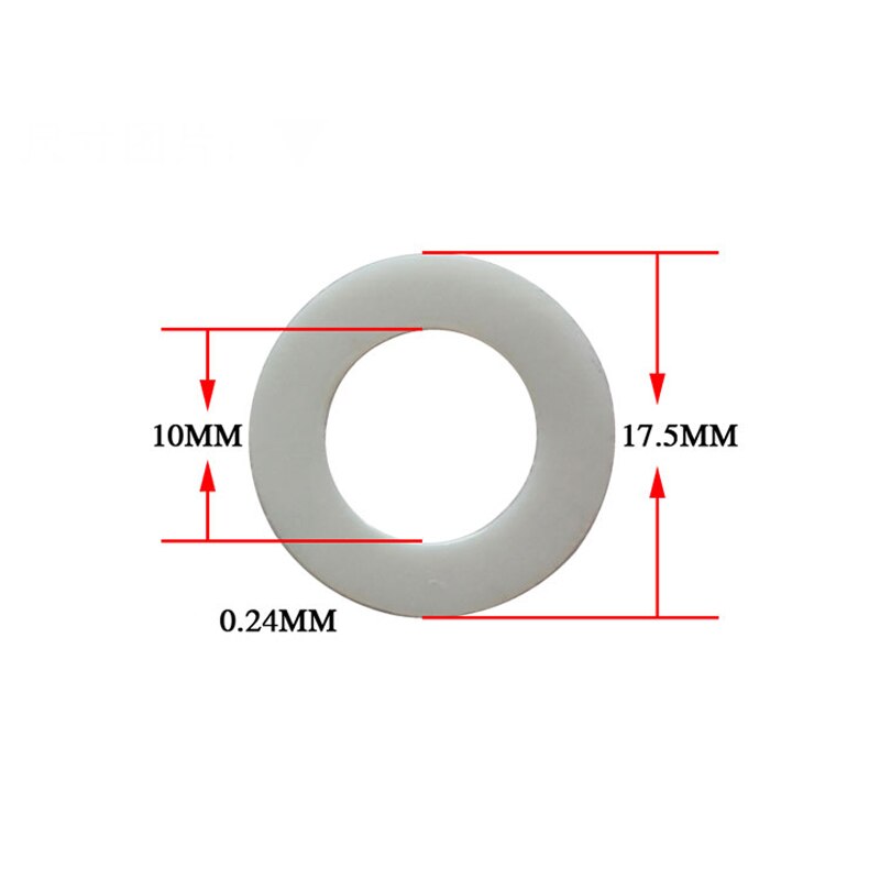 100PCS 3S Li-ion Lithium 18650 Battery PET Gasket Washer Insulation Plastic Tape Patch Battery Insulation Sheet Adhesive