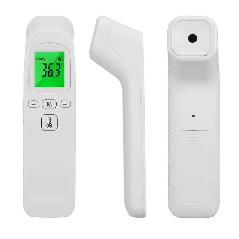 Ear thermometer Contactless IR Fast Measure Thermometer Baby Temperature Tool Infrared Electronic Tricolor Backlight Thermometer